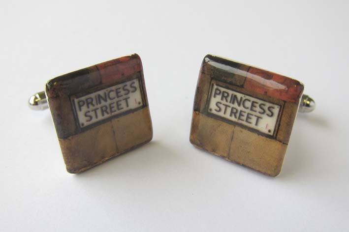 View Manchester Princess street cufflinks